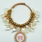Gilded Garden Charm Bangle bracelet