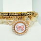 Gilded Garden Charm Bangle bracelet